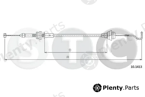 STC T483297 — Accelerator Cable