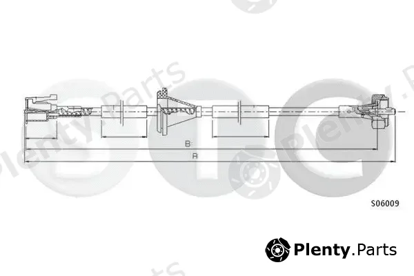 STC T482292 — Speedometer Cable