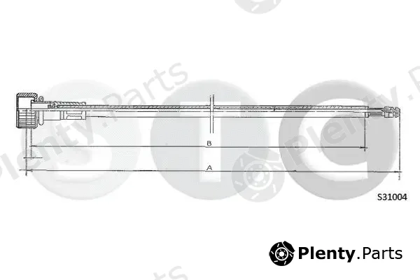 STC T483645 — Speedometer Cable