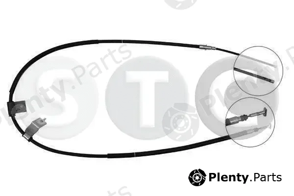 STC T481362 — Cable Pull, parking brake