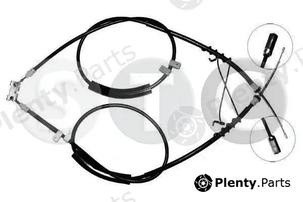 STC T480233 — Cable Pull, parking brake