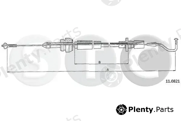 STC T483827 — Accelerator Cable