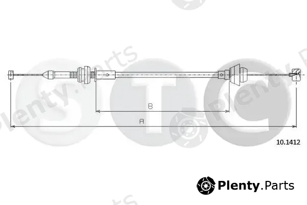 STC T483296 — Accelerator Cable