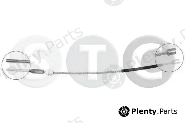 STC T482511 — Cable Pull, parking brake