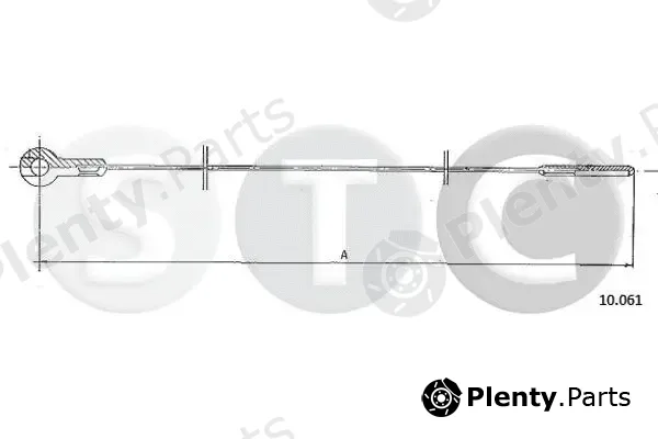 STC T483780 — Accelerator Cable