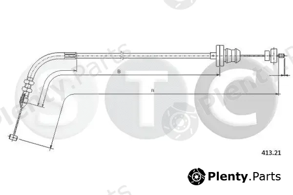 STC T481542 — Accelerator Cable