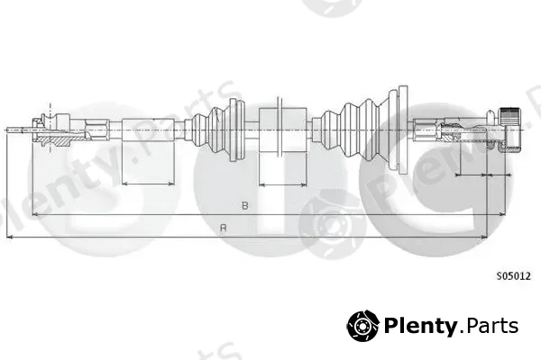STC T480919 — Speedometer Cable