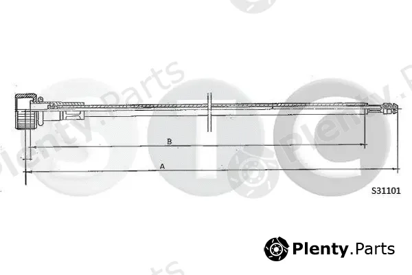 STC T483677 — Speedometer Cable