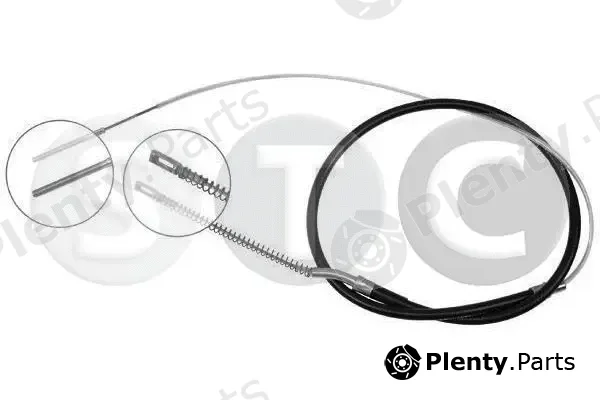STC T480632 — Cable Pull, parking brake