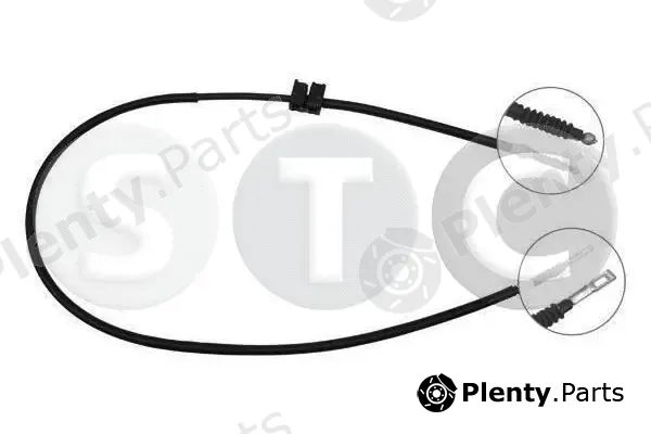 STC T480588 — Cable Pull, parking brake