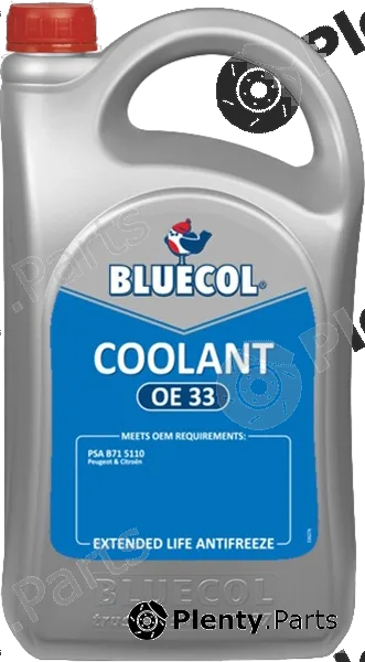 CARLUBE Tetrosyl BAH005 — Antifreeze Bluecol OE33
