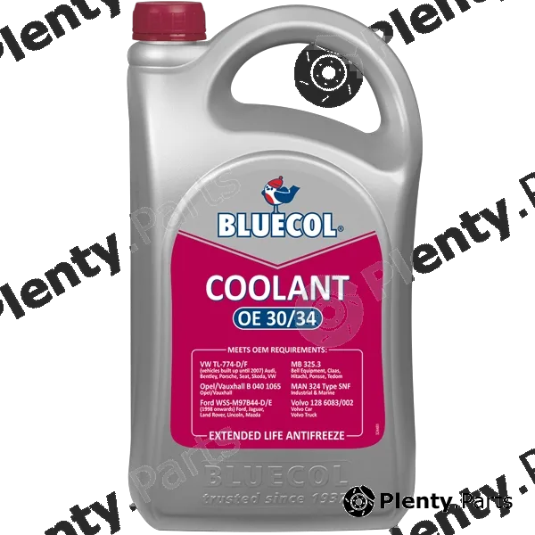 CARLUBE Tetrosyl BEL001 — Antifreeze Bluecol OE30/34