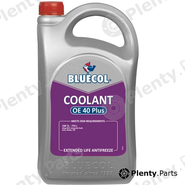 CARLUBE Tetrosyl BAJ001 — Antifreeze Bluecol OE40 Plus