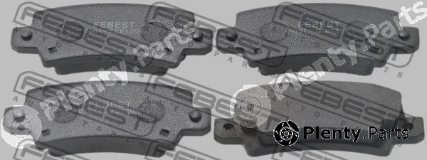 Febest 0101-ZZE120R — Brake Pad Set, disc brake