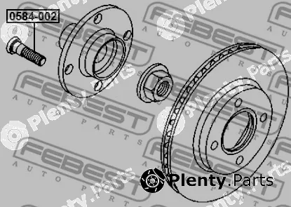 Febest 0584-002 — Wheel Stud