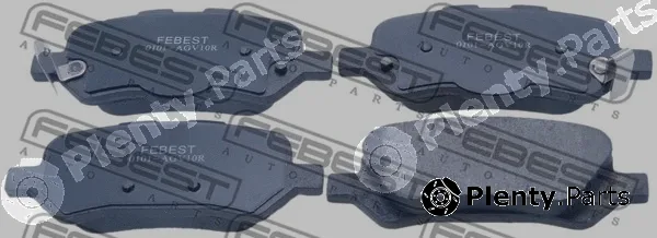 Febest 0101-AGV10R — Brake Pad Set, disc brake
