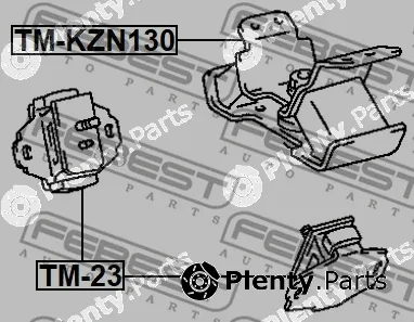 Febest TM-KZN130 — Mounting, engine