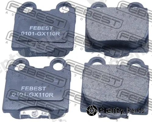 Febest 0101-GX110R — Brake Pad Set, disc brake