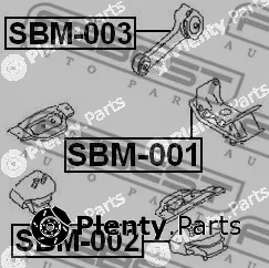 Mounting, engine