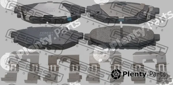 Febest 0801-B13R — Brake Pad Set, disc brake