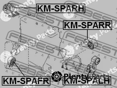 Mounting, engine