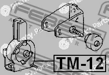 Mounting, engine