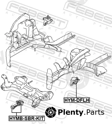 Mounting, engine