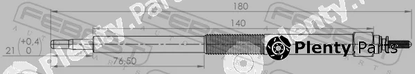 Febest 02642-003 — Glow Plug