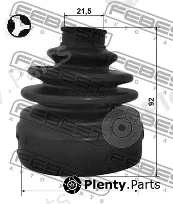Febest 2215-NS20T — Bellow Kit, drive shaft