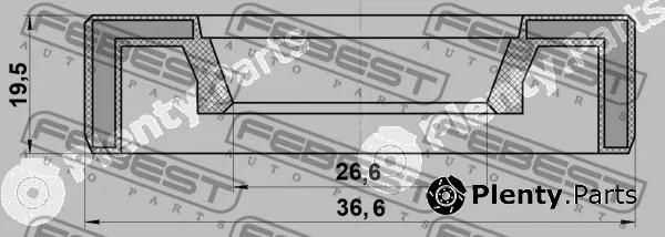 Febest 95AAY-28360920X — Seal, camshaft adjustment