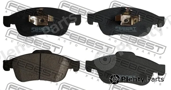 Febest 2401-CAPTF — Brake Pad Set, disc brake