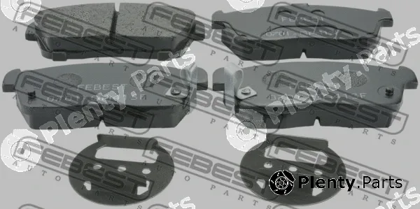 Febest 0701-GA413F — Brake Pad Set, disc brake