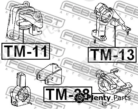 Mounting, engine