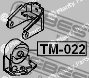 Mounting, engine
