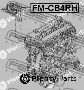 Mounting, engine
