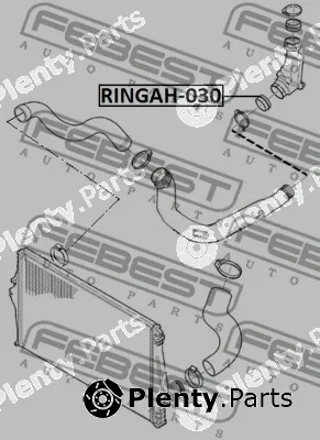 Febest RINGAH-030 — Seal Ring, charge air hose