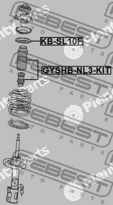 Febest GYSHB-NL3-KIT — Dust Cover Kit, shock absorber