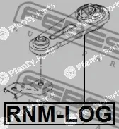 Mounting, engine