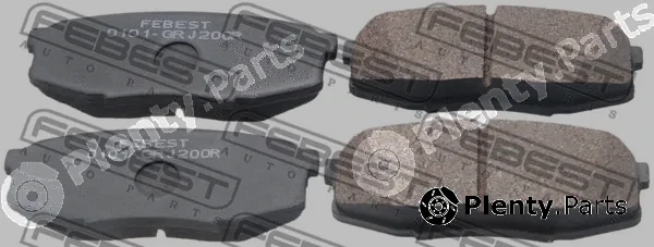 Febest 0101-GRJ200R — Brake Pad Set, disc brake