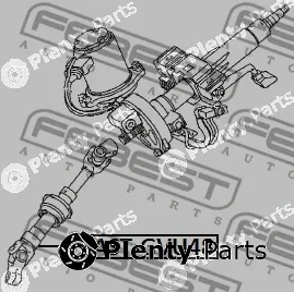 Febest AST-GVU48 — Steering Shaft
