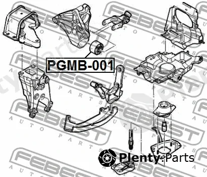 Mounting, engine
