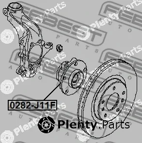 Febest 0282-J11F — Wheel Hub