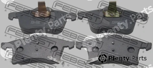 Febest 1801-ASHF — Brake Pad Set, disc brake