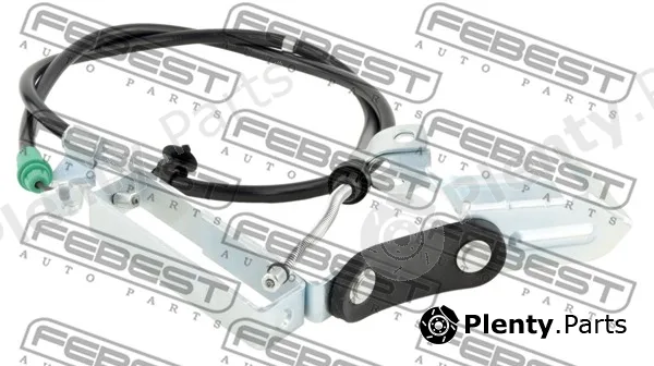 Febest 05100-TRBLH — Cable Pull, parking brake