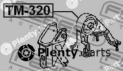 Mounting, engine