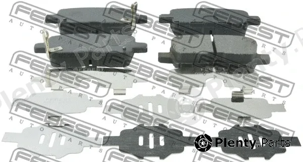 Febest 0301-MRVR — Brake Pad Set, disc brake