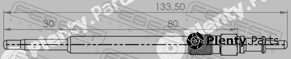 Febest 16642-006 — Glow Plug