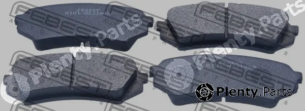 Febest 0101-UZJ100R — Brake Pad Set, disc brake