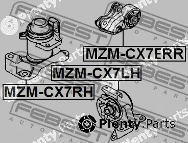 Mounting, engine