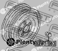 Febest 0285-003 — Wheel Nut